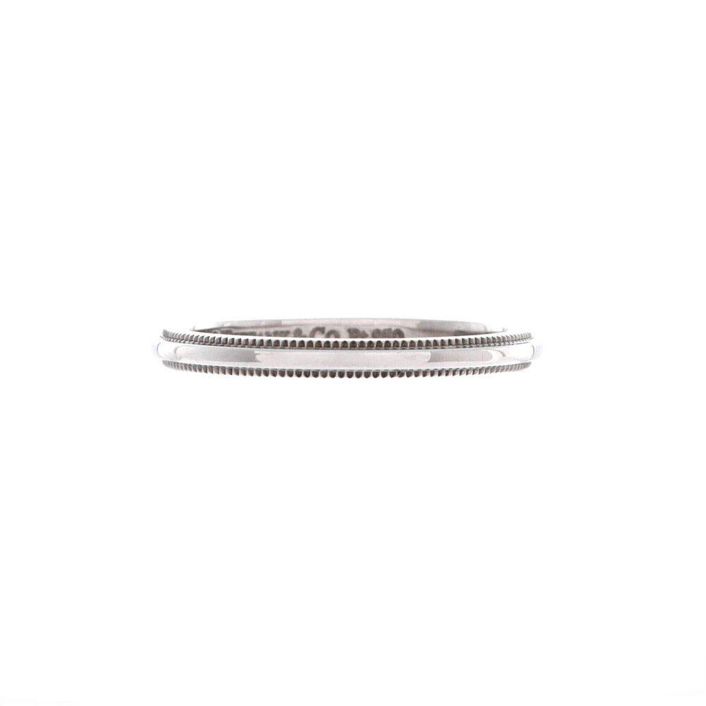 Tiffany & Co. 2mm Classic Milgrain Band Ring